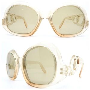 Mod 1960’s OPTA Sunglasses, Original Glass Lenses, Fab